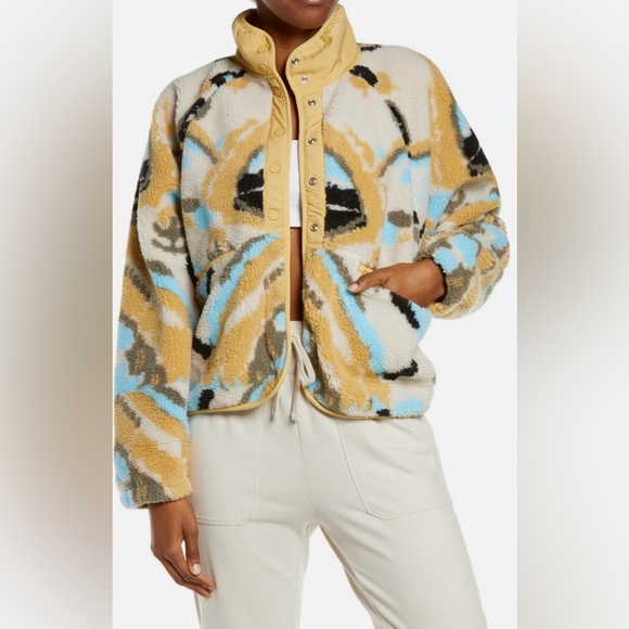 FP MOVEMENT ROCKY RIDGE FLEECE 🩵💛🖤 - Picture 1 of 5